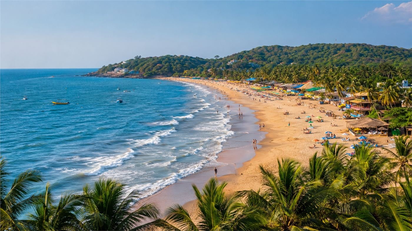 Baga Beach taxi and sightseeing in Goa